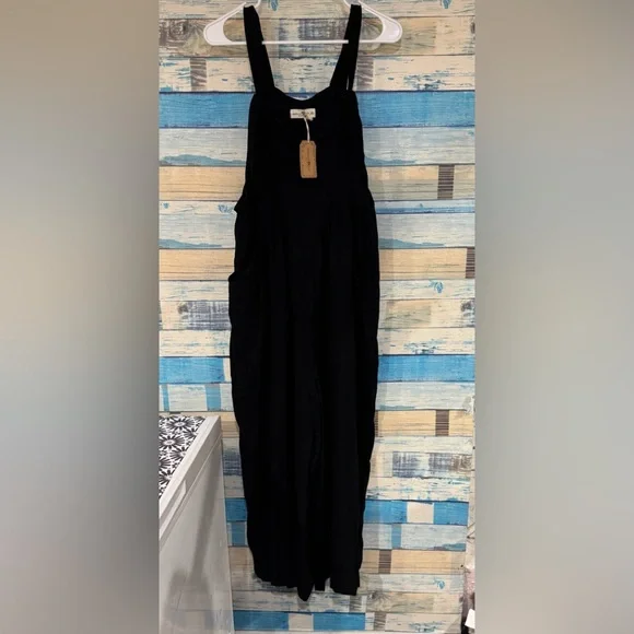 NATURAL LIFE Black Bohemian Romper - Picture 1 of 5